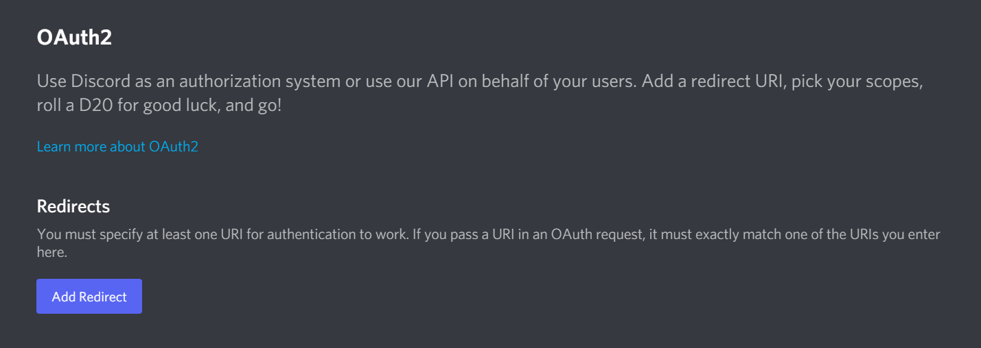 OAuth2 Page